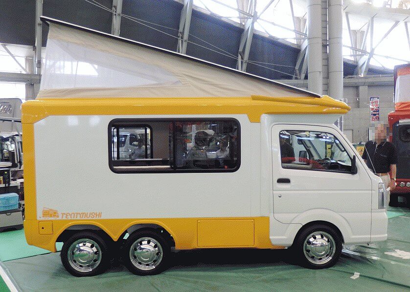 2016 Tentmushi 6 Wheel Suzuki Carry