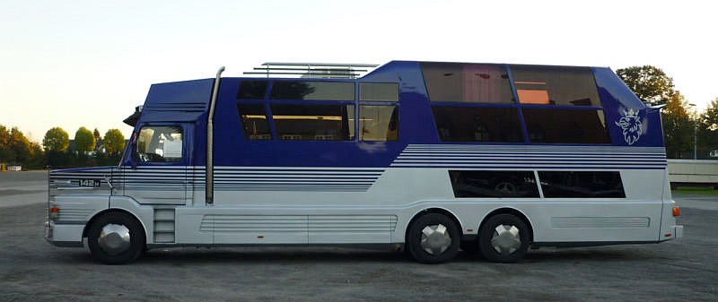 1980 Scania T112H 6x4 Flügeltürer Wohnmobil