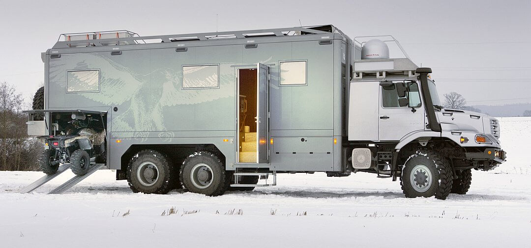 2011 Hünerkopf Mercedes Benz Zetros 6x6 Expeditionsmobil