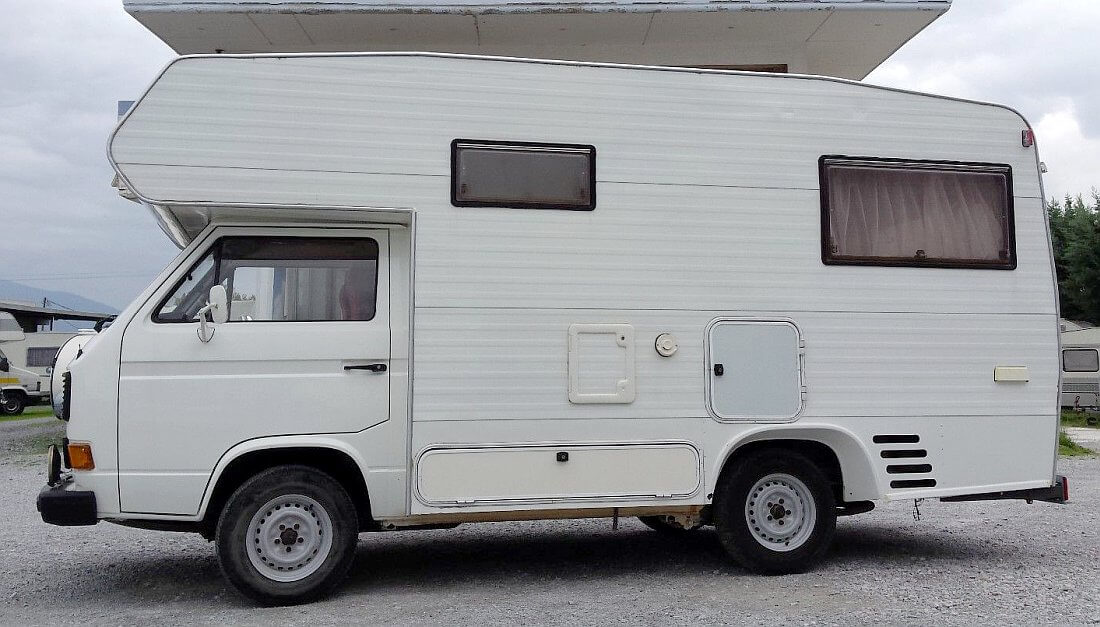 1982 Bischofberger Kranich Volkswagen T3 Wohnmobil