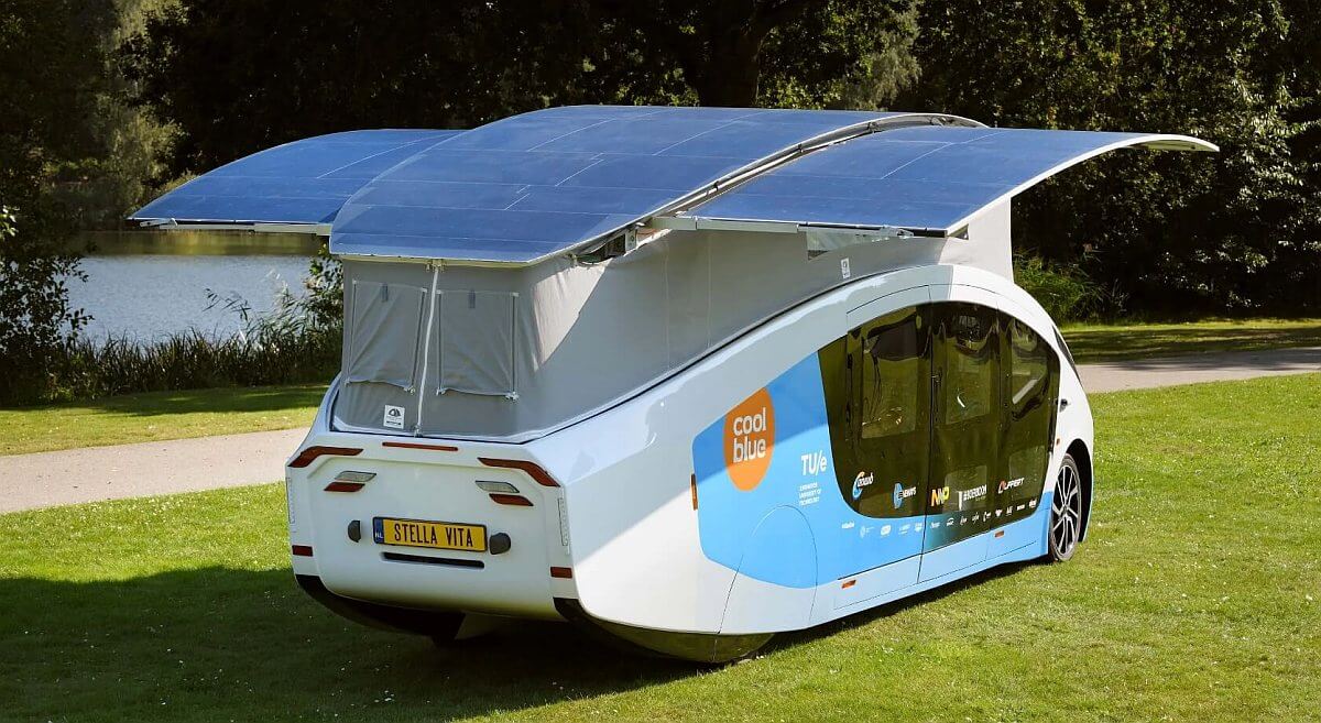 2021 Solar Team Eindhoven Stella Vita Self-sustaining House On Wheels